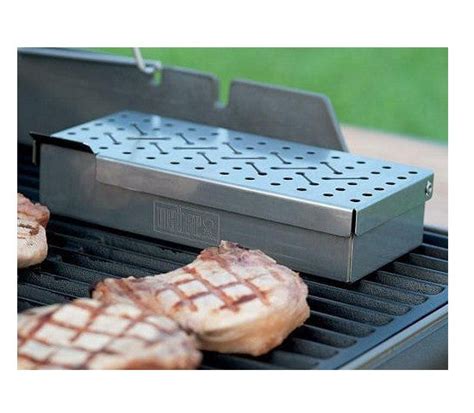 stainless steel smoker box weber|weber smoker with accessory pack.